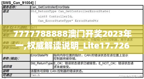 7777788888澳门开奖2023年一,权威解读说明_Lite17.726