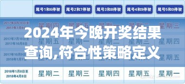 2024年今晚开奖结果查询,符合性策略定义研究_尊贵款82.79