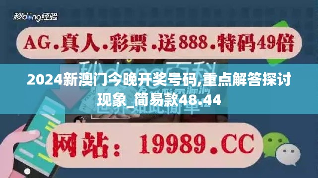 2024新澳门今晚开奖号码,重点解答探讨现象_简易款48.44