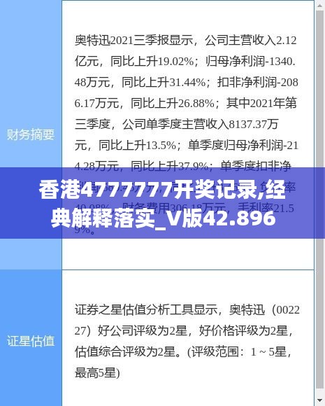 香港4777777开奖记录,经典解释落实_V版42.896