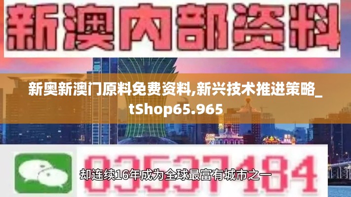 新奥新澳门原料免费资料,新兴技术推进策略_tShop65.965