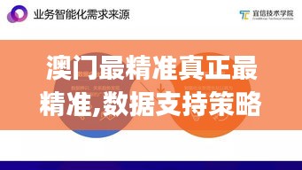 澳门最精准真正最精准,数据支持策略解析_机动型96.001