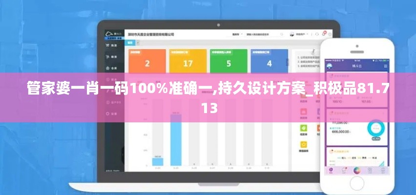 管家婆一肖一码100%准确一,持久设计方案_积极品81.713