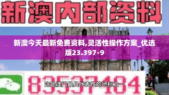 新澳今天最新免费资料,灵活性操作方案_优选版23.397-9