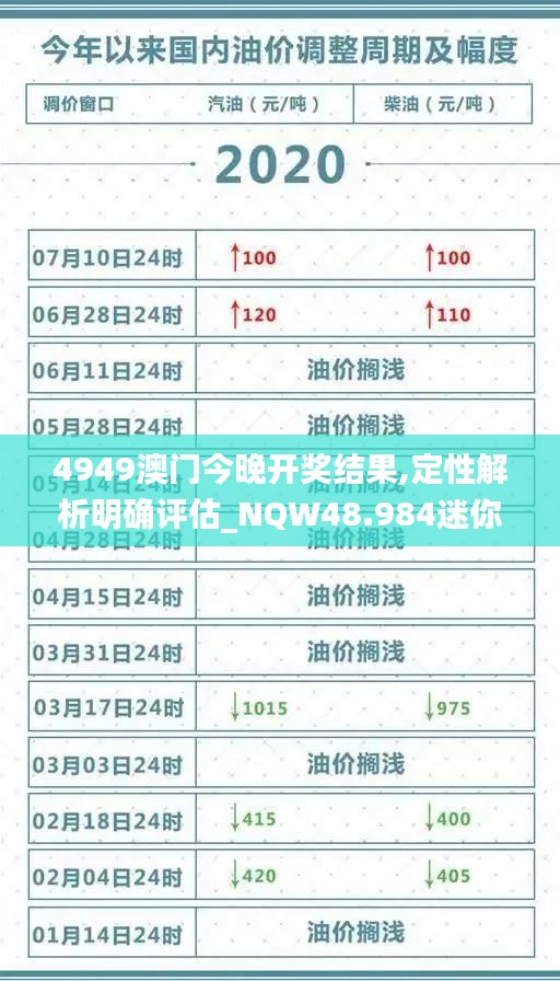 4949澳门今晚开奖结果,定性解析明确评估_NQW48.984迷你版