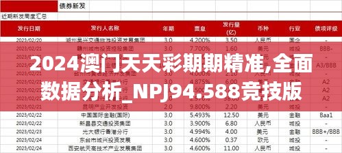 2024澳门天天彩期期精准,全面数据分析_NPJ94.588竞技版