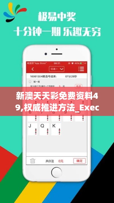 新澳天天彩免费资料49,权威推进方法_Executive16.554-8