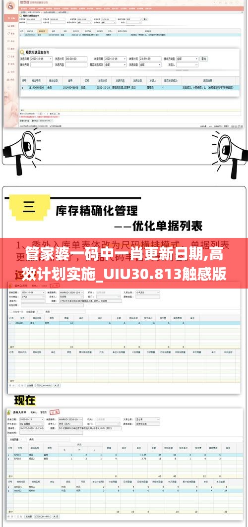 管家婆一码中一肖更新日期,高效计划实施_UIU30.813触感版