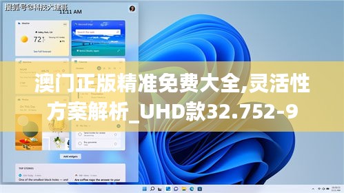 澳门正版精准免费大全,灵活性方案解析_UHD款32.752-9