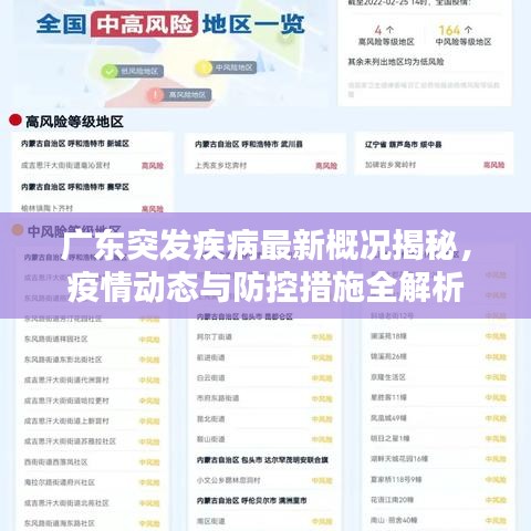 广东突发疾病最新概况揭秘，疫情动态与防控措施全解析