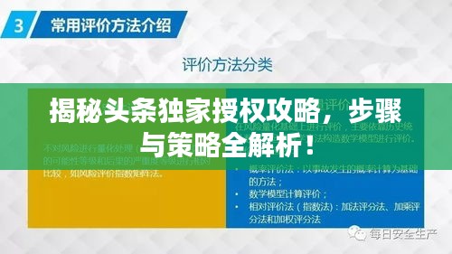 揭秘头条独家授权攻略，步骤与策略全解析！