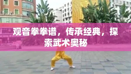 观音拳拳谱，传承经典，探索武术奥秘