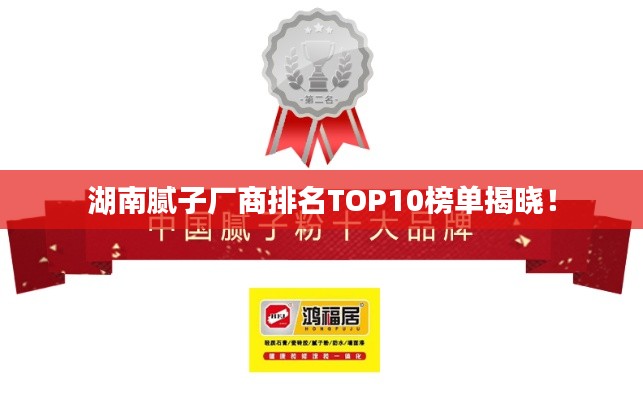 湖南腻子厂商排名TOP10榜单揭晓！