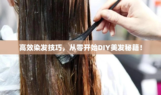 高效染发技巧，从零开始DIY美发秘籍！