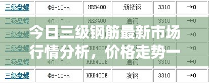 今日三级钢筋最新市场行情分析，价格走势一网打尽！