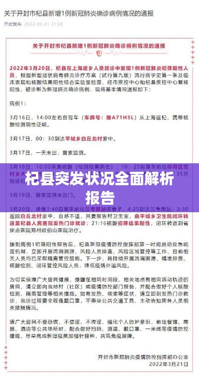 杞县突发状况全面解析报告