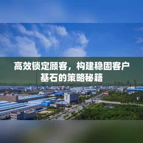 高效锁定顾客，构建稳固客户基石的策略秘籍