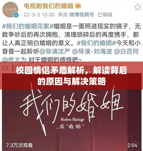 校园情侣矛盾解析，解读背后的原因与解决策略