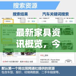 最新家具资讯概览，今日头条独家报道
