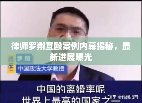 律师罗翔互殴案例内幕揭秘，最新进展曝光