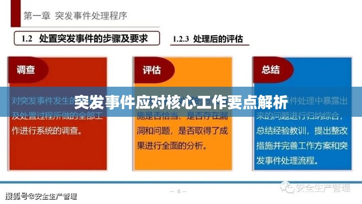 突发事件应对核心工作要点解析