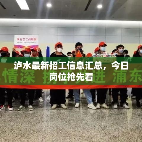 泸水最新招工信息汇总，今日岗位抢先看