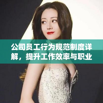 公司员工行为规范制度详解，提升工作效率与职业素养的关键