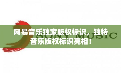 网易音乐独家版权标识，独特音乐版权标识亮相！