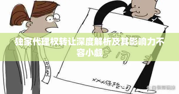 独家代理权转让深度解析及其影响力不容小觑