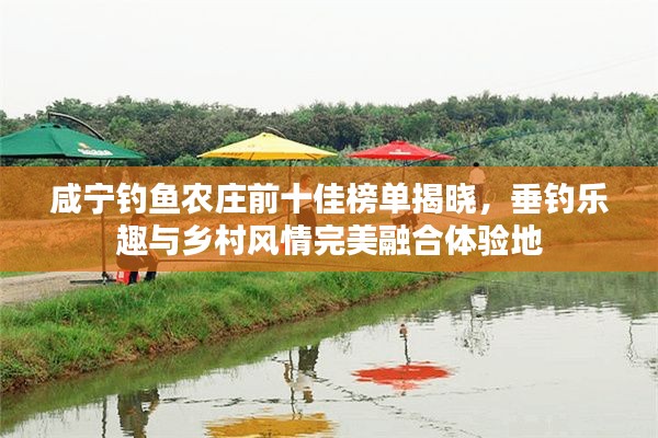 咸宁钓鱼农庄前十佳榜单揭晓，垂钓乐趣与乡村风情完美融合体验地